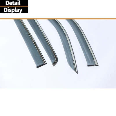 Window visor: Rain shield