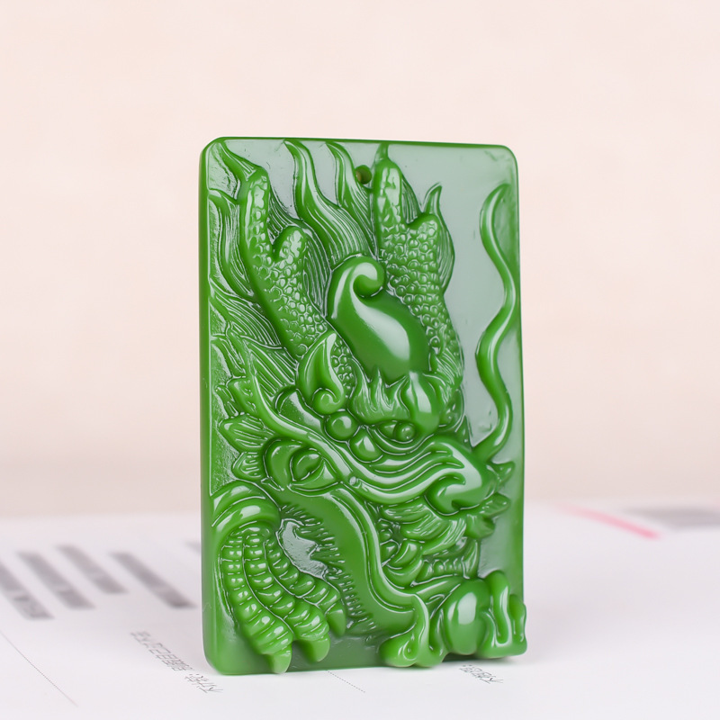 FA outer material pendant Xinjiang high imitation Hetian jade jasper pendant Jianghu stall jade wholesale factory wholesale