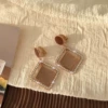 13 caflin diamond -shaped ear clip