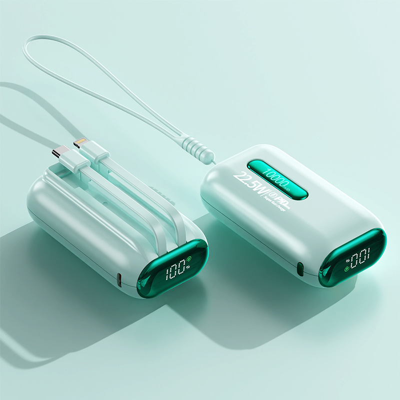 クロスボーダー急速充電には、2 線式パワーバンク 10000 mAh モバイル電源企業ギフトカスタムロゴ印刷が付属しています|undefined