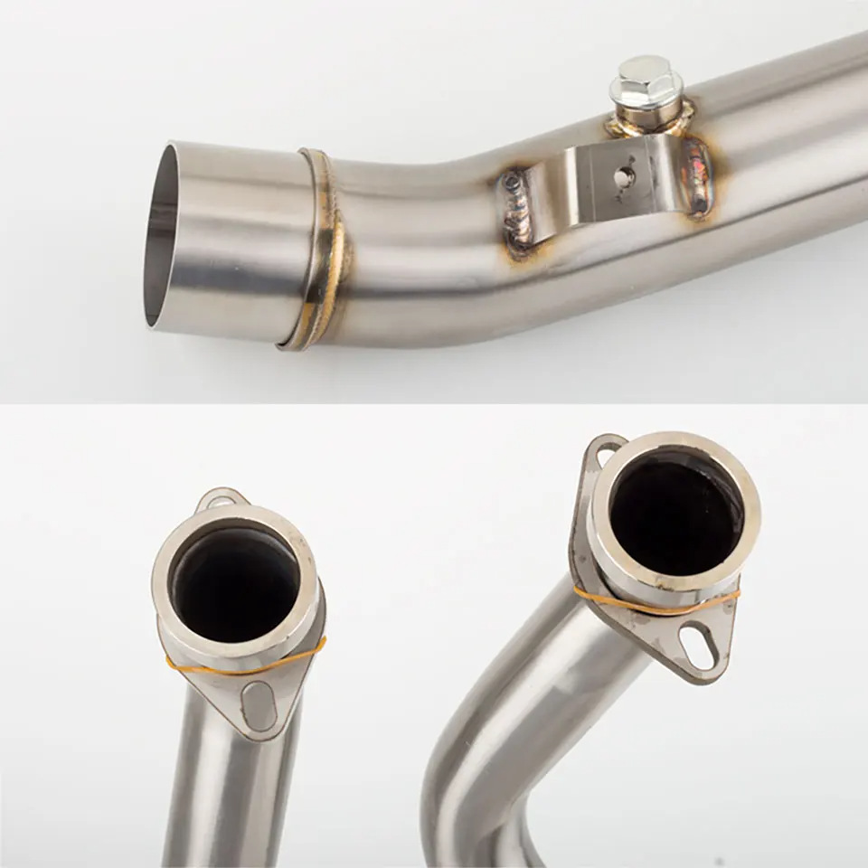 Motorcycle F900Xr Exhaust Pipe Front Section F900R Modified Stainless Steel Middle Section and Tail Section Exhaust Set 20-24