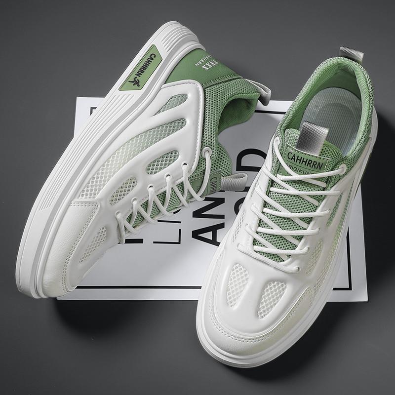 Fujian Four Seasons Zapatos de verano nuevos adolescentes todo-fósforo zapatos casuales zapatos deportivos de moda cómodos y ligeros zapatos de hombre de moda