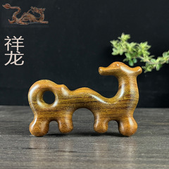 金絲檀木按摩梳子經絡梳祥龍按摩頭皮頸部男女辦公休閒家用小禮品