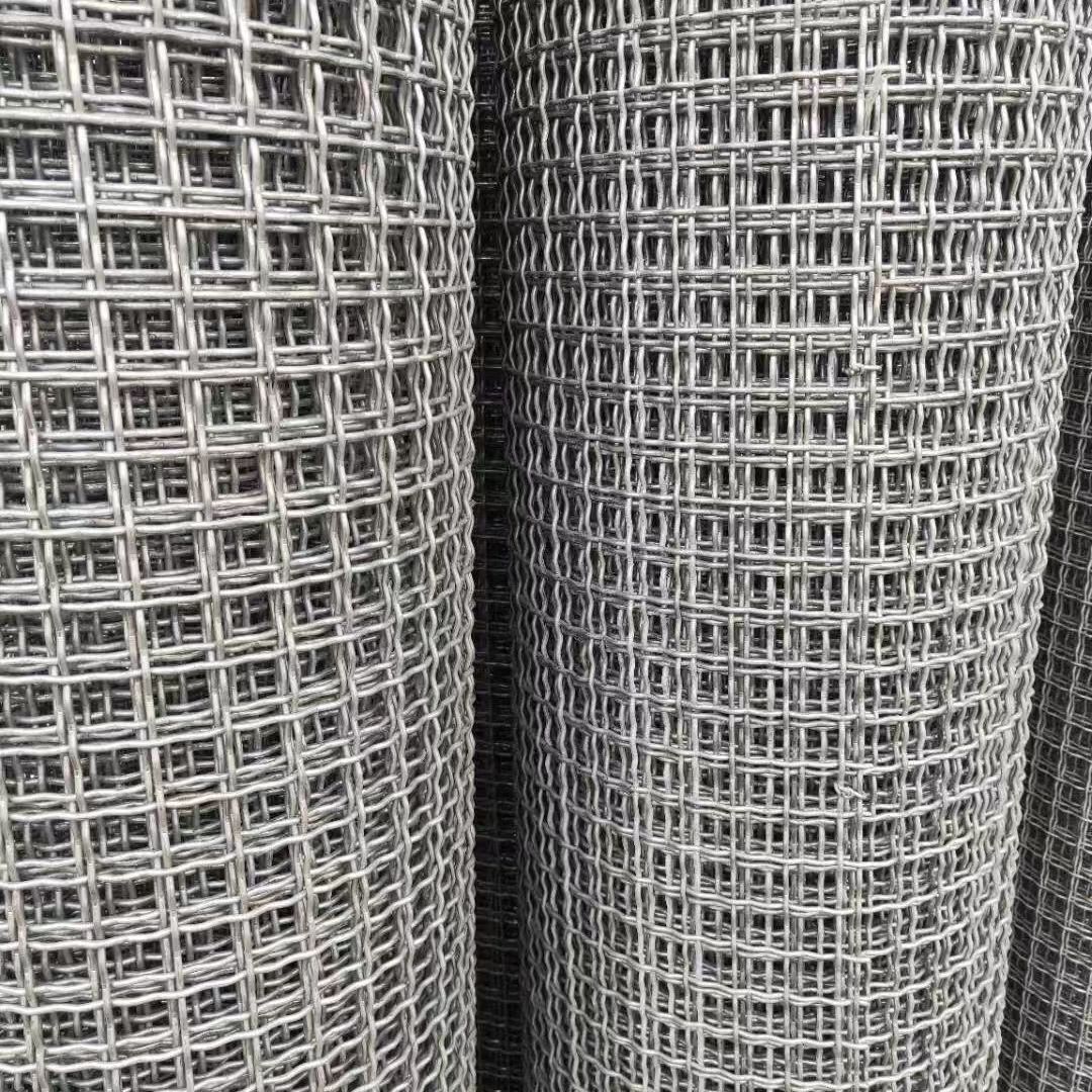 热镀锌编钢丝网轧花网other织网筛网羊殖床养网围栏网加粗格野猪