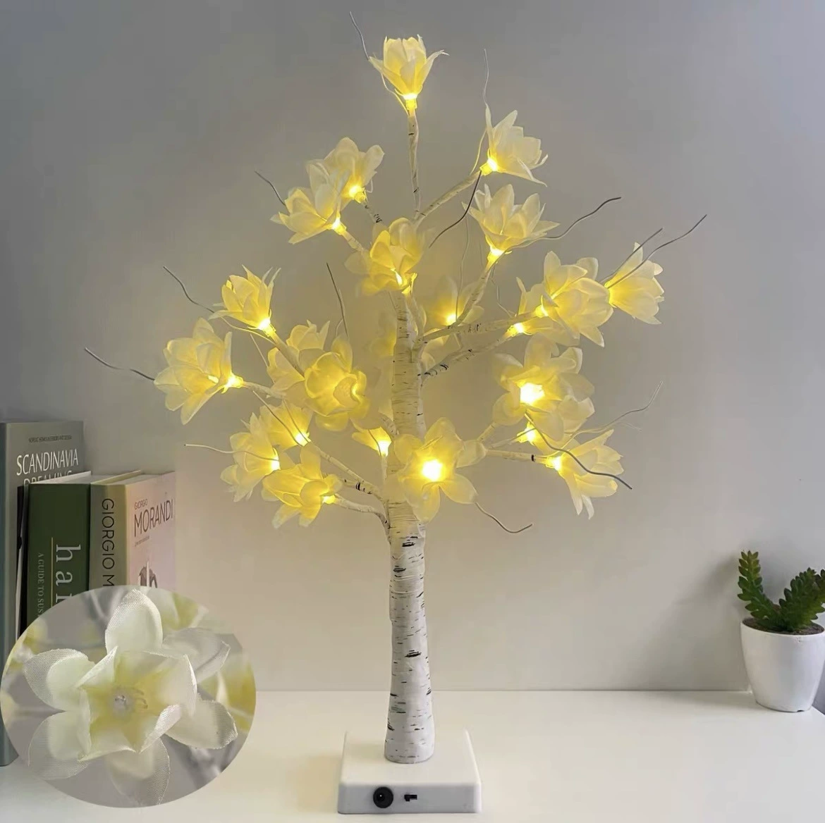 Кроссбордер LED-елочная birch дерево огни моделирующее растение дом гостиная атмосфера освещение декоративное праздничное оформление