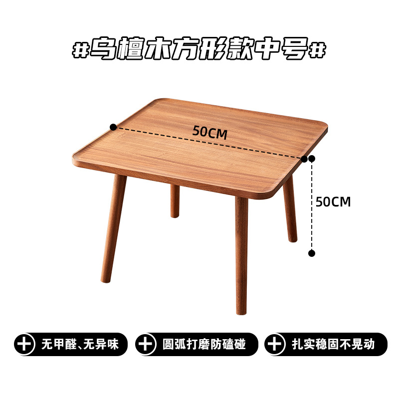 Mesa de té de lujo ligera, mesa de té de estilo pequeño, mesa de alquiler, mesa de sala de estar de alquiler, balcón para el hogar