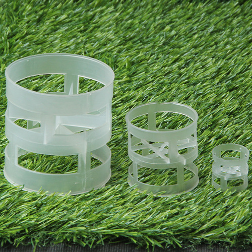 Factory-supplied polypropylene Pall ring acid mist scrubber packing, 50mm stainless steel cooling tower chemical packing