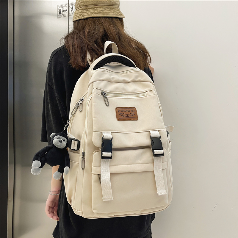 schoolbag Korean Edition Harajuku ulzzang Senior high school student Junior school student knapsack Primary and secondary school students University ins Wind shoulder bag