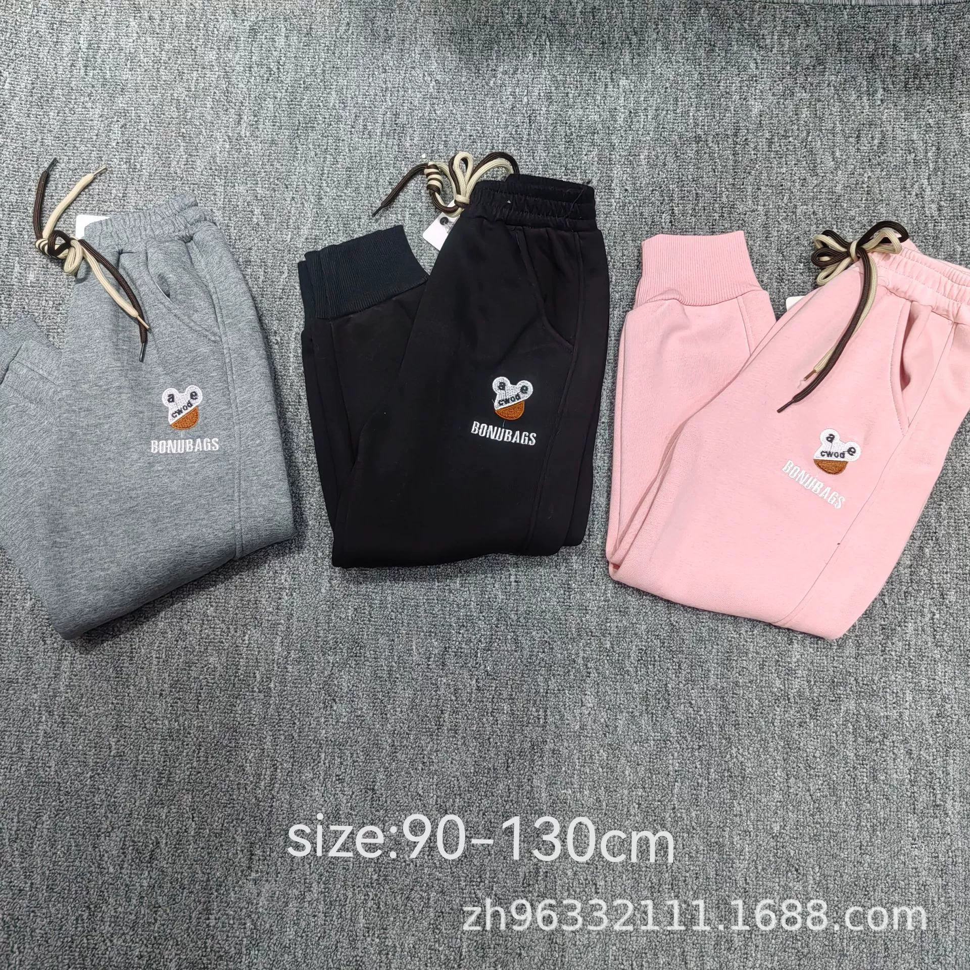 Demi-season children's trousers for men and women for leisure, 2-6 years
