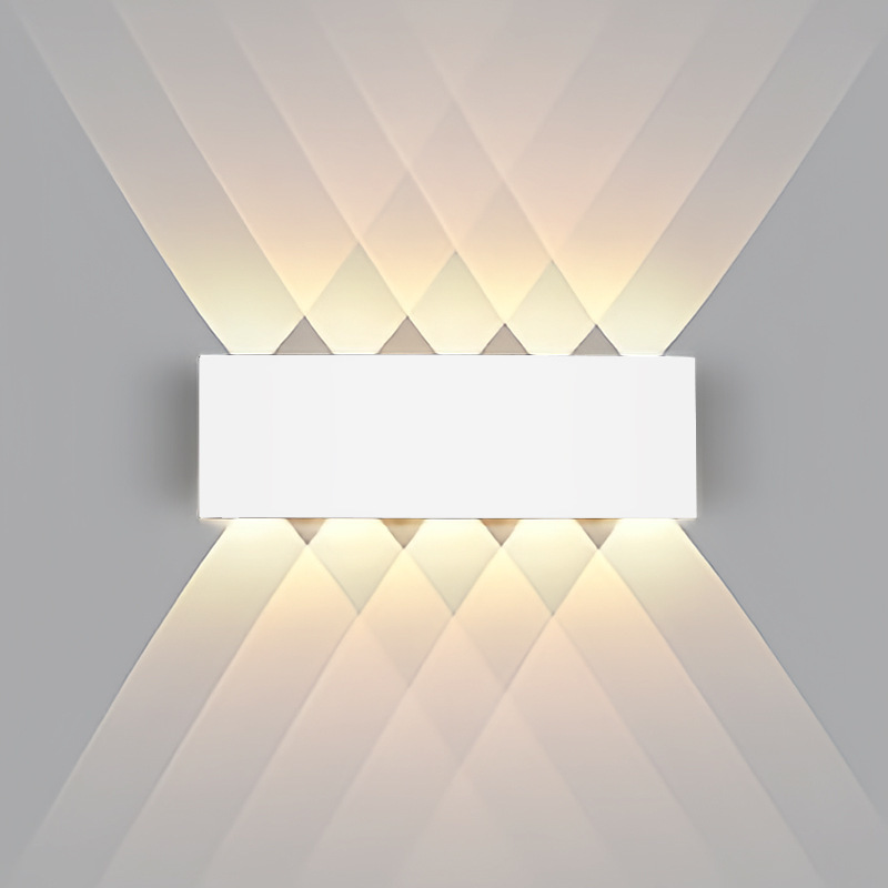 Cross-Border Led Telescope Wall Lamp Indoor up and down Spotlight Bedroom Bedside Lamp Living Room Tv Sofa Wall-Mounted