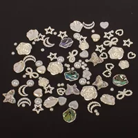 Жемчужные украшения DIY аксессуары оптом кремовый клей Чехол для мобильного телефона кулон брелок шпилька лук цветок любви