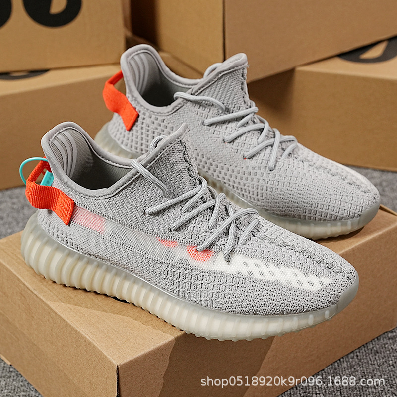 Zapatos de coco Baiyi 350 helado blanco puro blanco blanco pequeña margarita Putian hombres y mujeres zapatos deportivos casuales zapatos para correr