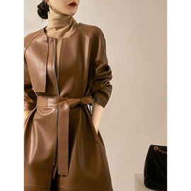 皮草;女式皮衣;半身裙