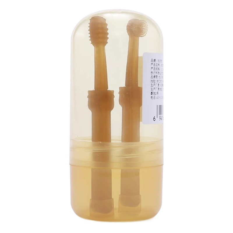 Gato mascota de silicona pequeño cepillo de dientes gato perro cepillo de dientes traje de pasta de dientes desodorante comestible suministros de limpieza de dientes