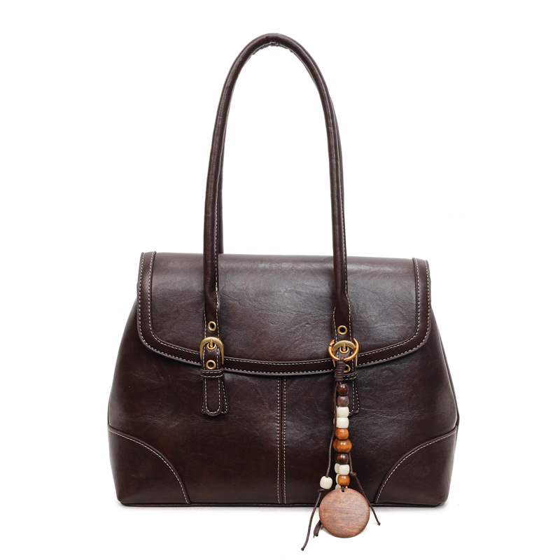 Mochila de lujo ligera de alto nivel para trabajar, maletín debajo de la axila, 2025 nuevo bolso de moda universal para mujeres
