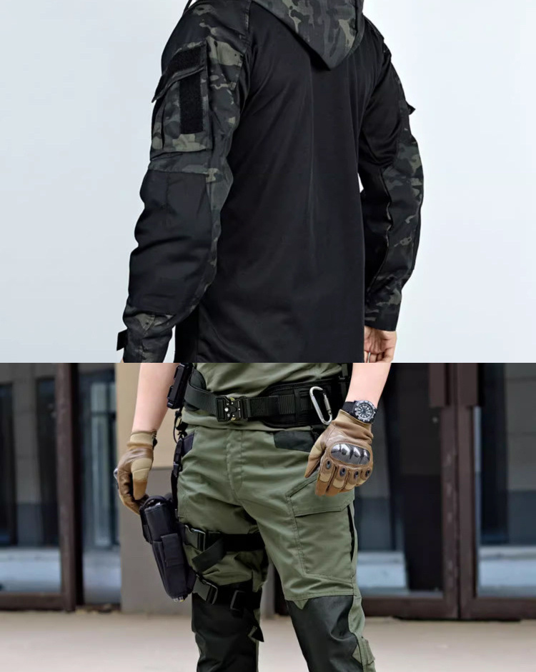2023新式强袭战术蛙服套装户外男迷彩战斗服g3教官特种作战训练服-阿里巴巴