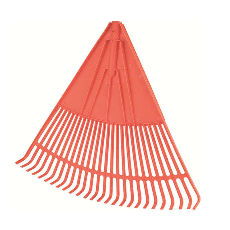 26T塑料草耙庭院清理Leaf Rake可带多种杆子外贸