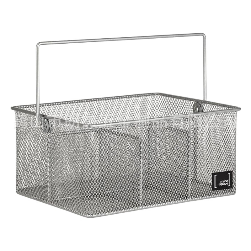 Venta caliente transfronteriza Amazon Venta caliente cuchillo y tenedor cesta de almacenamiento bandeja de cubiertos mesa de hierro vajilla cesta de almacenamiento