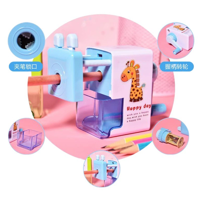 Zhengrong 027 точилка для карандашей мультфильм ручная точилка для карандашей оптом детский день подарки маленькие подарки
