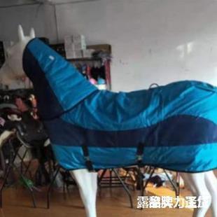 Winter Thickened Horse Jacket Winter Thickened Cold-proof Horse Jacket Waterproof Thickened Warm Horse Jacket with Neck Removable