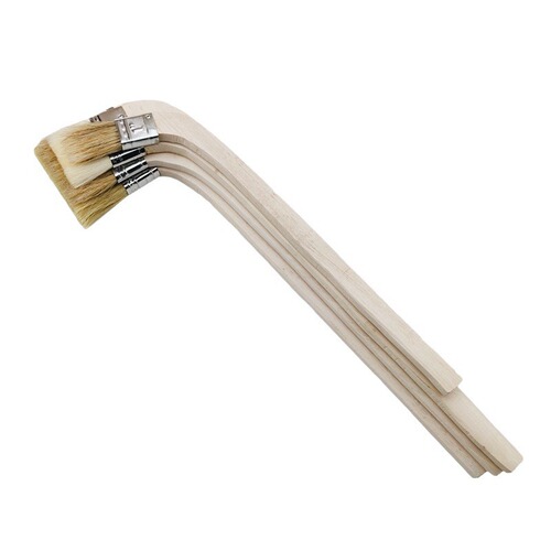 Direct Sale Paint Brush Manufacturer for Elbows Industrial Ship Elbow Hog Hair Brushes Solvent-Resistant Paddle Hog Hair Brush Wholesale