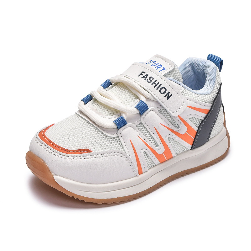 Zapatos infantiles de primavera 2026 zapatos de red zapatos deportivos infantiles zapatos casuales para niños zapatos casuales para niñas para bebés transfronterizos