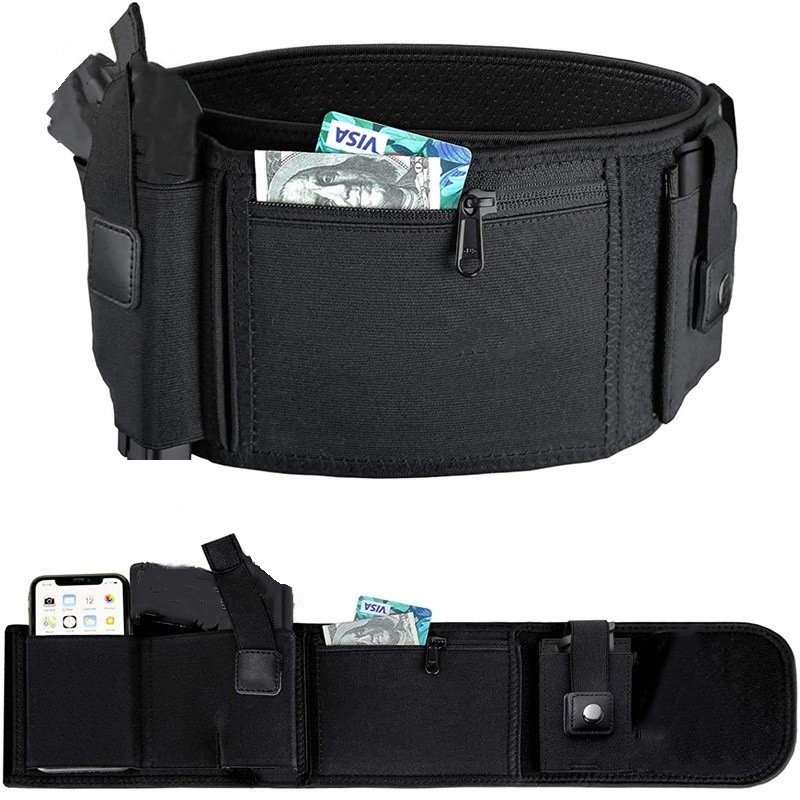 Amazon al aire libre pistola caso multi-funcional oculto táctico pistola caso izquierda y derecha Universal DE BUCEO material pistola bolsa ajustable