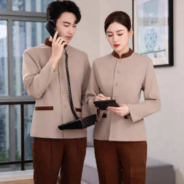 酒店工作服夏装女饭店客房服务员保洁服短袖清洁工保洁员秋冬套装