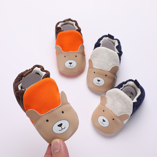 [New in stock] Spring and Autumn New Baby Shoe Cover Cartoon Baby Toddler Shoes Non-slip Soft Bottom Children's Floor Shoes