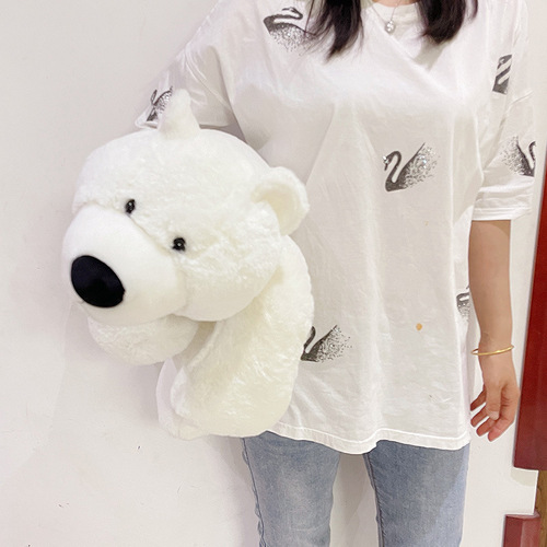 Soft bear bear hug bear pillow doll plush toy cute pillow for sleeping wedding toss and gift wholesale