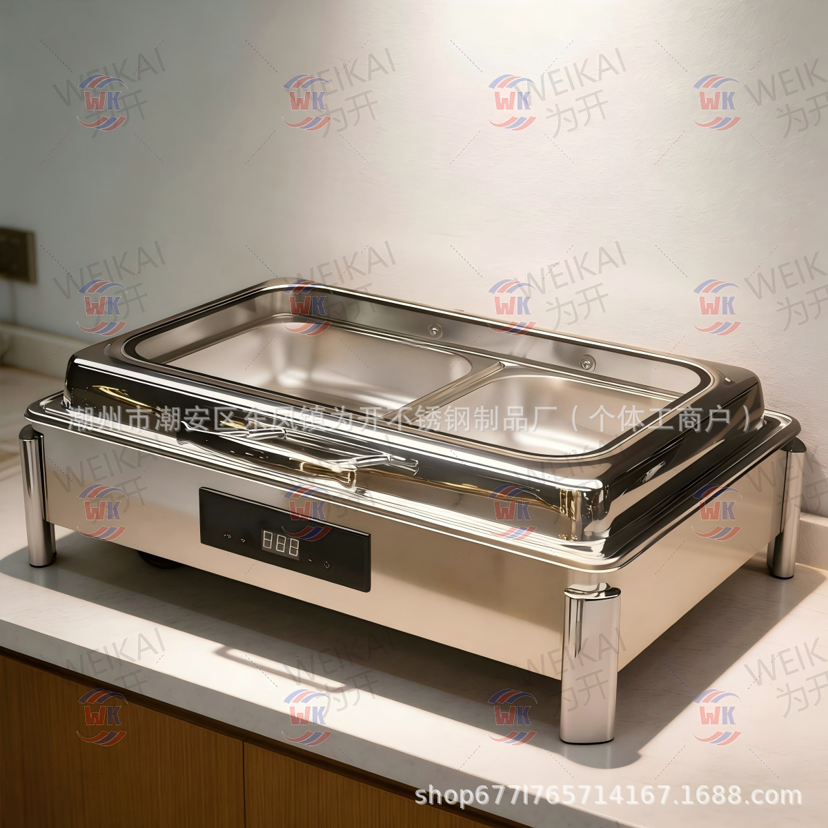 Horno buffet Amazon transfronterizo horno de calentamiento eléctrico de acero inoxidable horno Buffy comedor Hotel desayuno comercial horno térmico