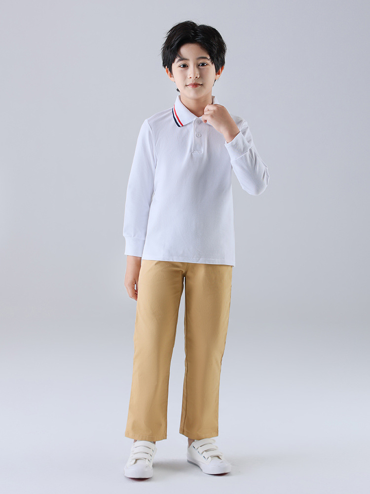 Traje de uniforme escolar para estudiantes de primaria y secundaria
