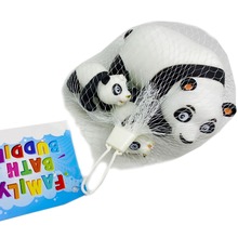 家庭摆件婴儿玩具动物熊猫造型纺真国宝装饰品搪胶pvc跨境热销