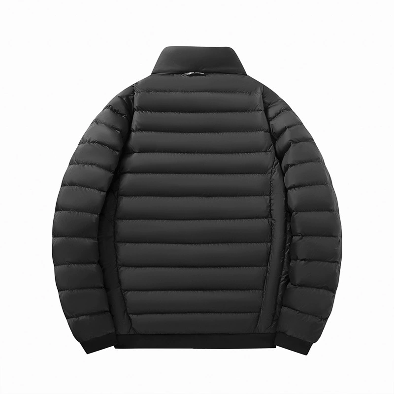 Velvet down jacket, black liner with down, duck down, plus size