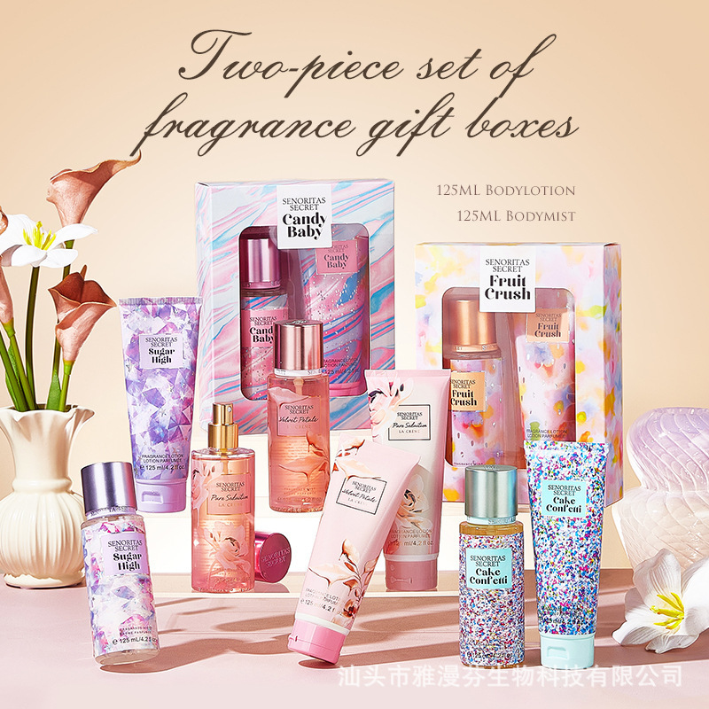Jingbao Foreign Trade Body Spray Perfume Fragrance Set Vietnam Long-Lasting Perfume Victoria Body Lotion Wholesale