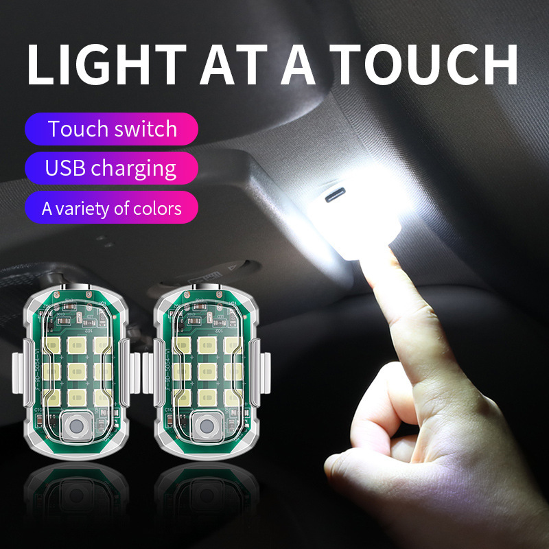 Nuevo LED multifuncional con fichaje lámpara de carga clip de ropa correr lámpara de silicona pescar luz de cabeza fuerte image 1