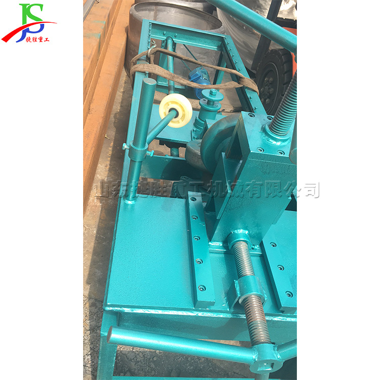 Cabeza máquina de hilar de acero inoxidable tanque de aceite cabeza máquina de hilar perfil de metal horizontal cono de fondo plano Borde inferior máquina de prensado