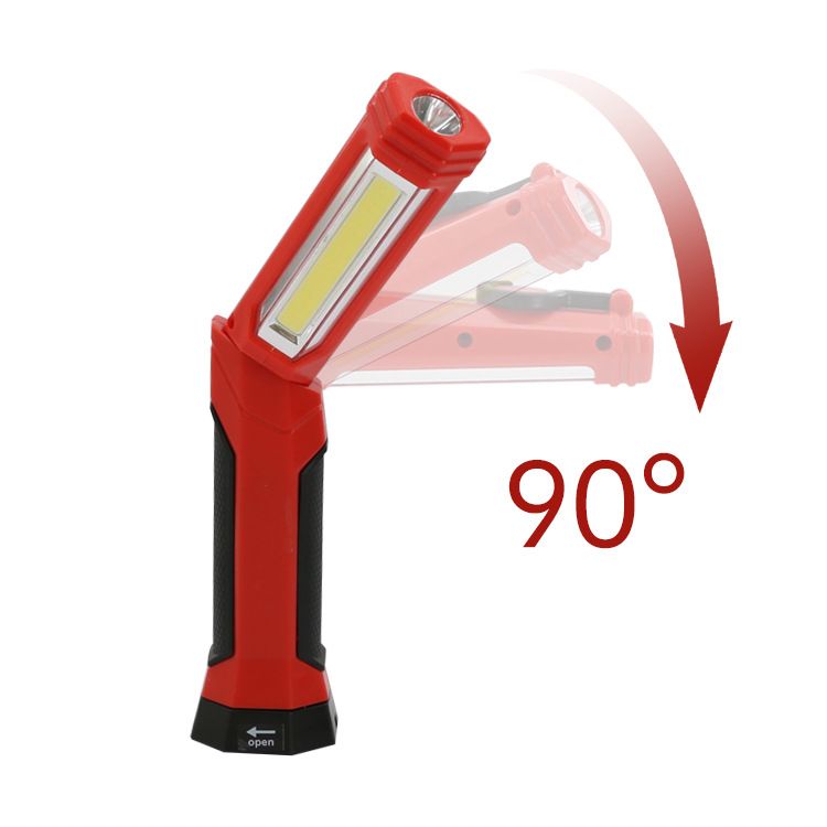 In-Stock 2026 New Model Led Car Repair Light Outdoor Emergency Car Repair Light Rechargeable Magnetic Cob Car Work Light