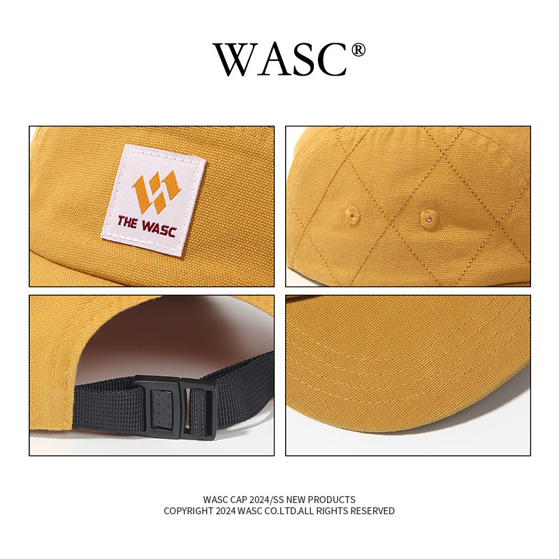 WASC Summer Sun Protection Bucket Hat with Brim for Women and Couples - Five-Piece Hat, Fashionable and Versatile, Makes Face Look Smaller Baseball Hat