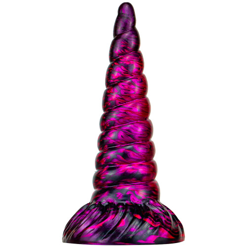 Unicorn-shaped simulation large male genital silicone anal plug liquid silicone novelty toy wholesale