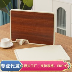 【源工場】欧施朗キッチン両面まな板は、砥石付きの烏檀木家庭用まな板を立てることができます。