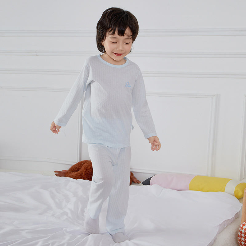 children‘s pajamas class a cotton summer thin baby air conditioning room clothing baby split clothes children‘s loungewear suit