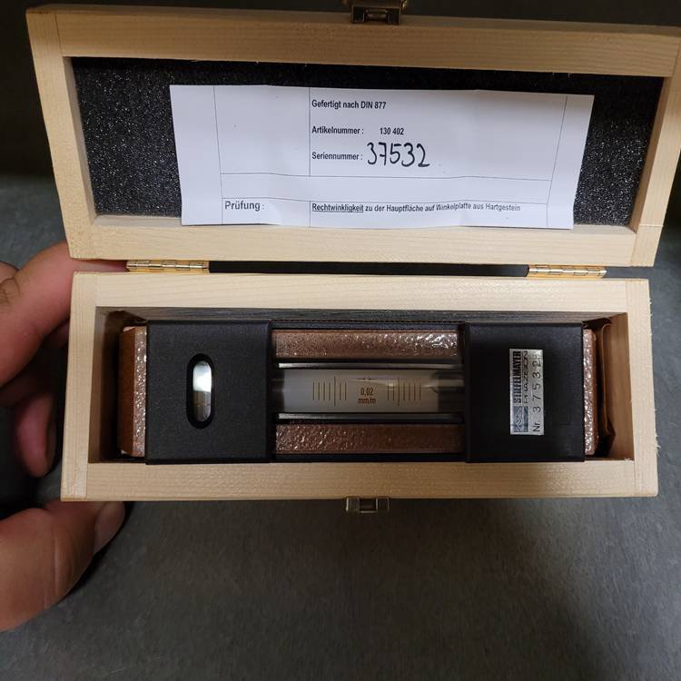 德国stiefelmayer 手工制作水平仪130101用于工业行业精度可达0.0