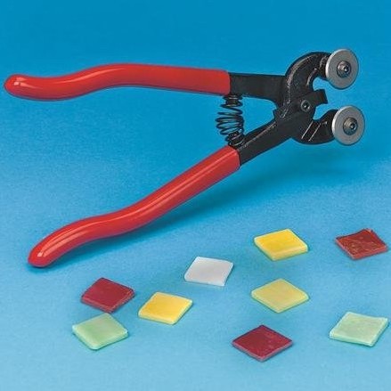 Alicates de corte de azulejos de vidrio de mosaico, alicates de azulejos, cortadores de azulejos manuales.