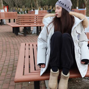A [Winter Love song] Three-proof craft thickened down jacket ~ warm winter New match!