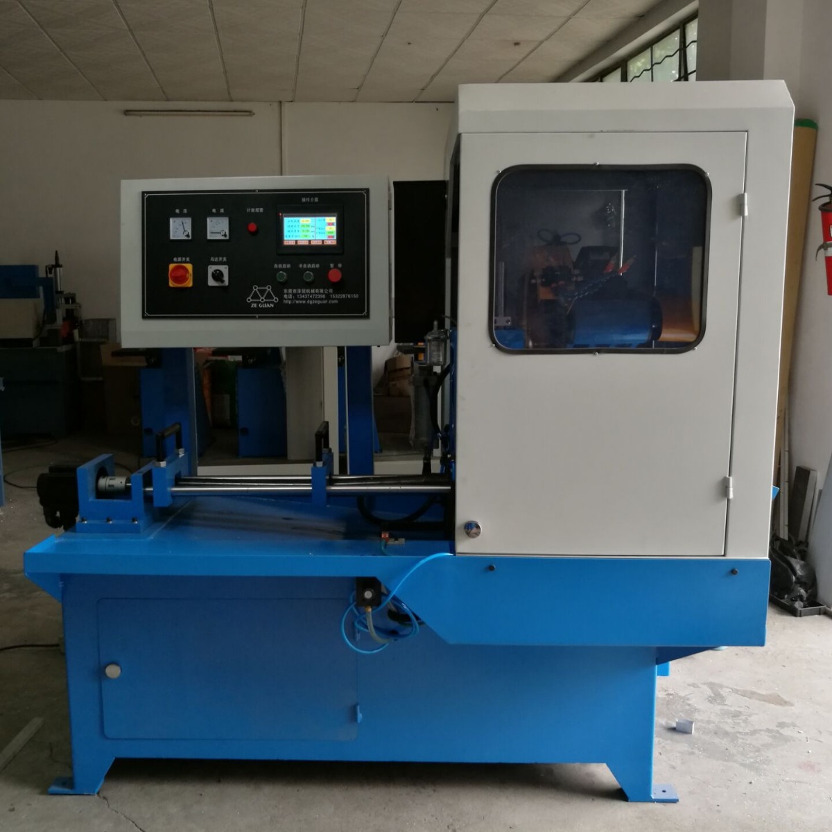 广东散热片铝材切割机 无毛刺铝锯床