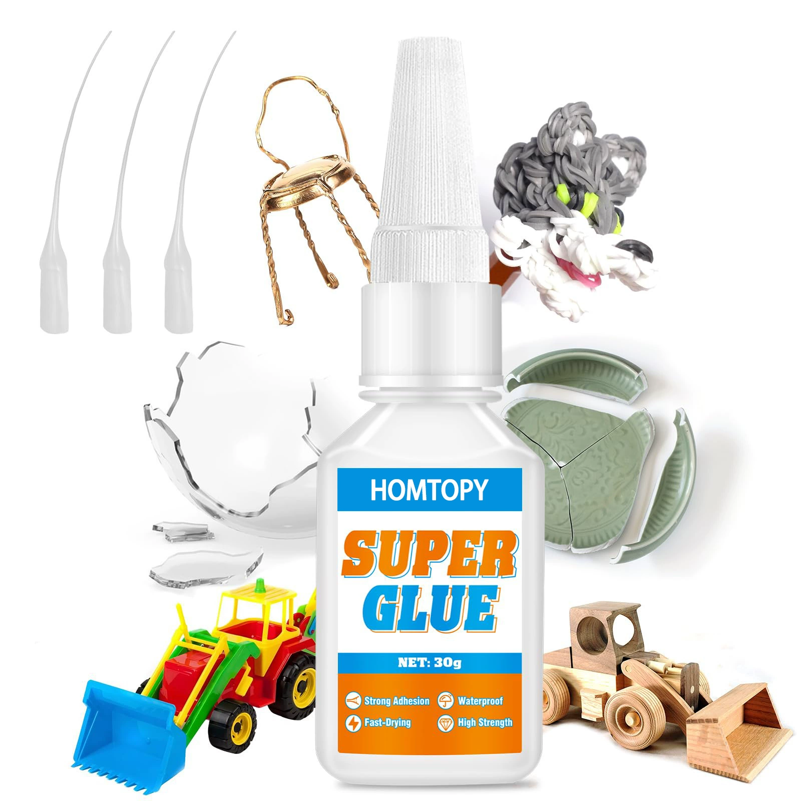 Клеевой ремонтный состав для дерева, керамики, стекла, пластика, металла, кожи, многофункциональный, для трансграничных поставок