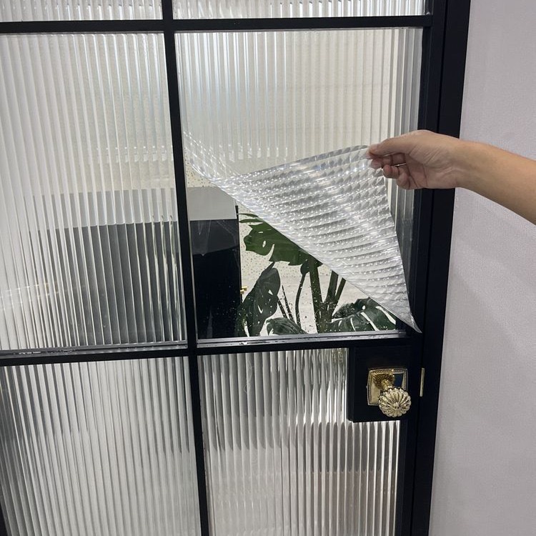 Glass matte sticker