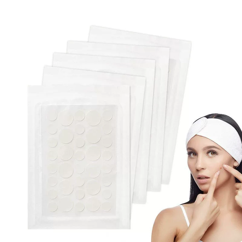 Acne patch transparent hydrocolloid dots, invisible finish, 36 or 180 pcs