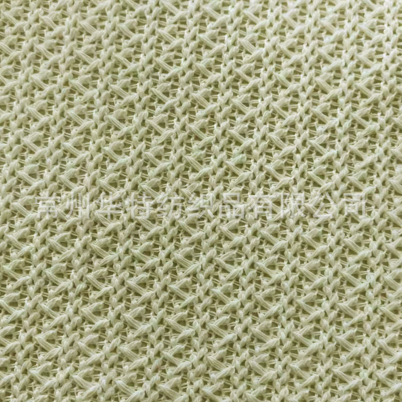 钩针布 针织提花网眼布 全涤蕾丝布 经编针织提花  时尚女装面料